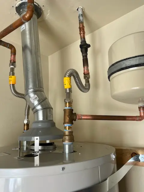 Water heater installation and plumbing repair in Fairlee